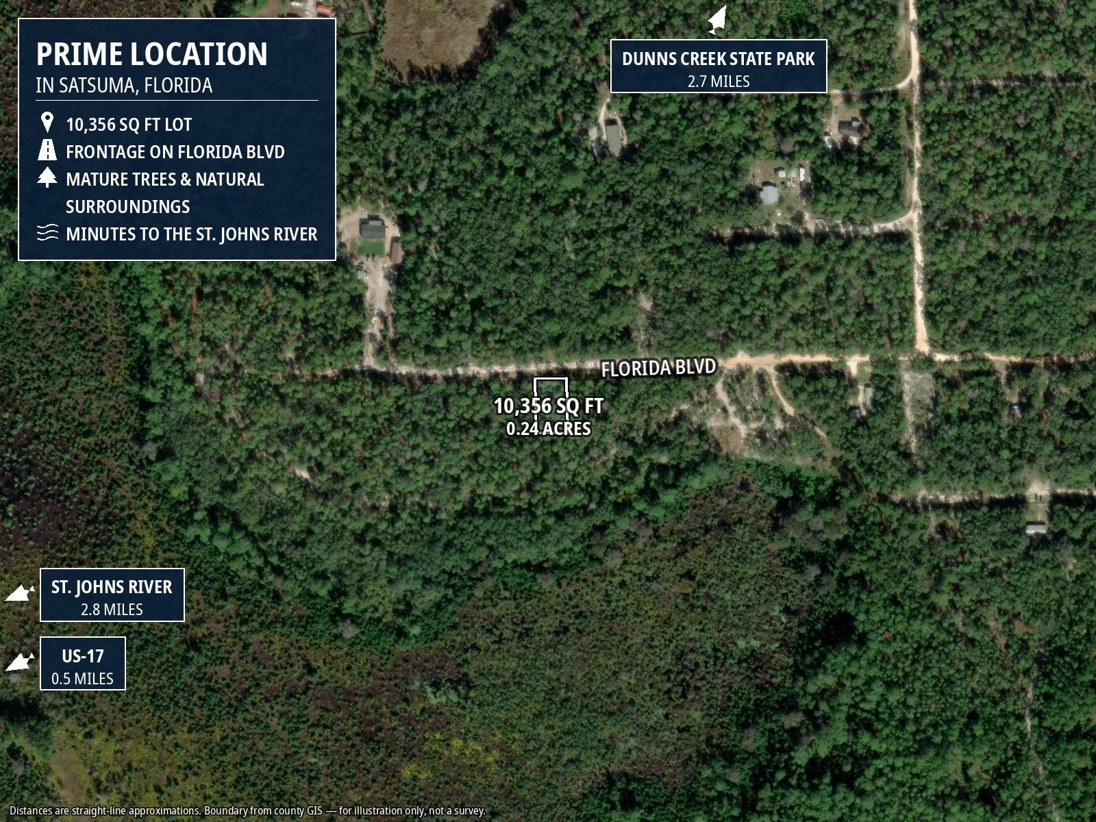lot1-showcase Buildable Quarter-Acre on Florida Blvd — Minutes to the St. Johns River