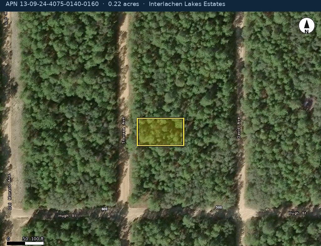 Lot for RV Parking — Near Lake Grandin