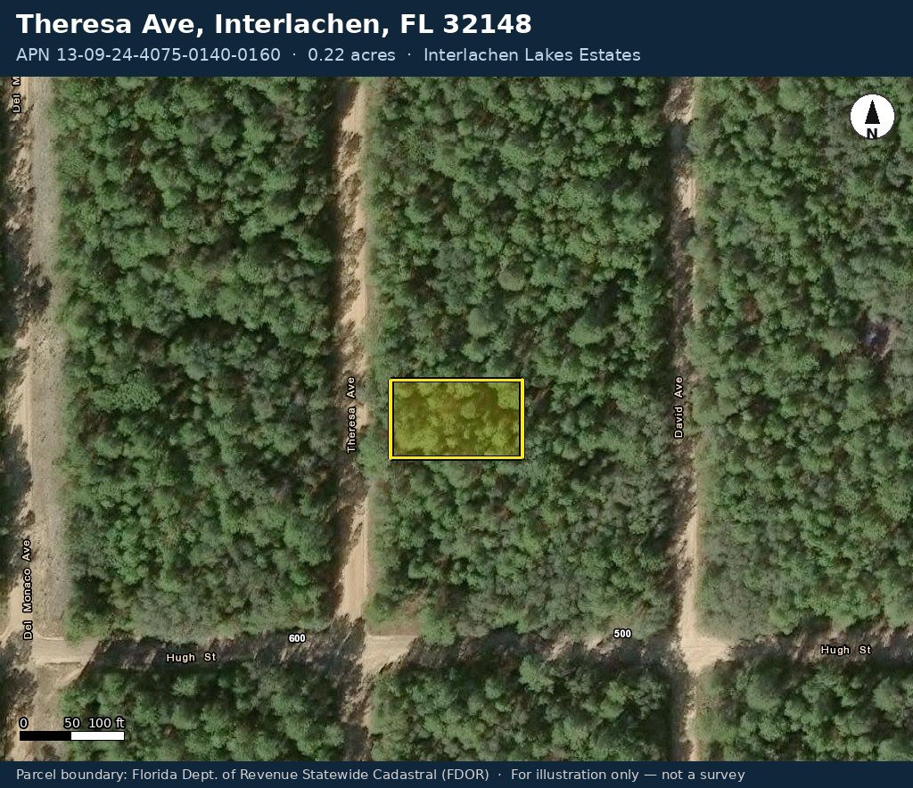 Lot for RV Parking — Near Lake Grandin