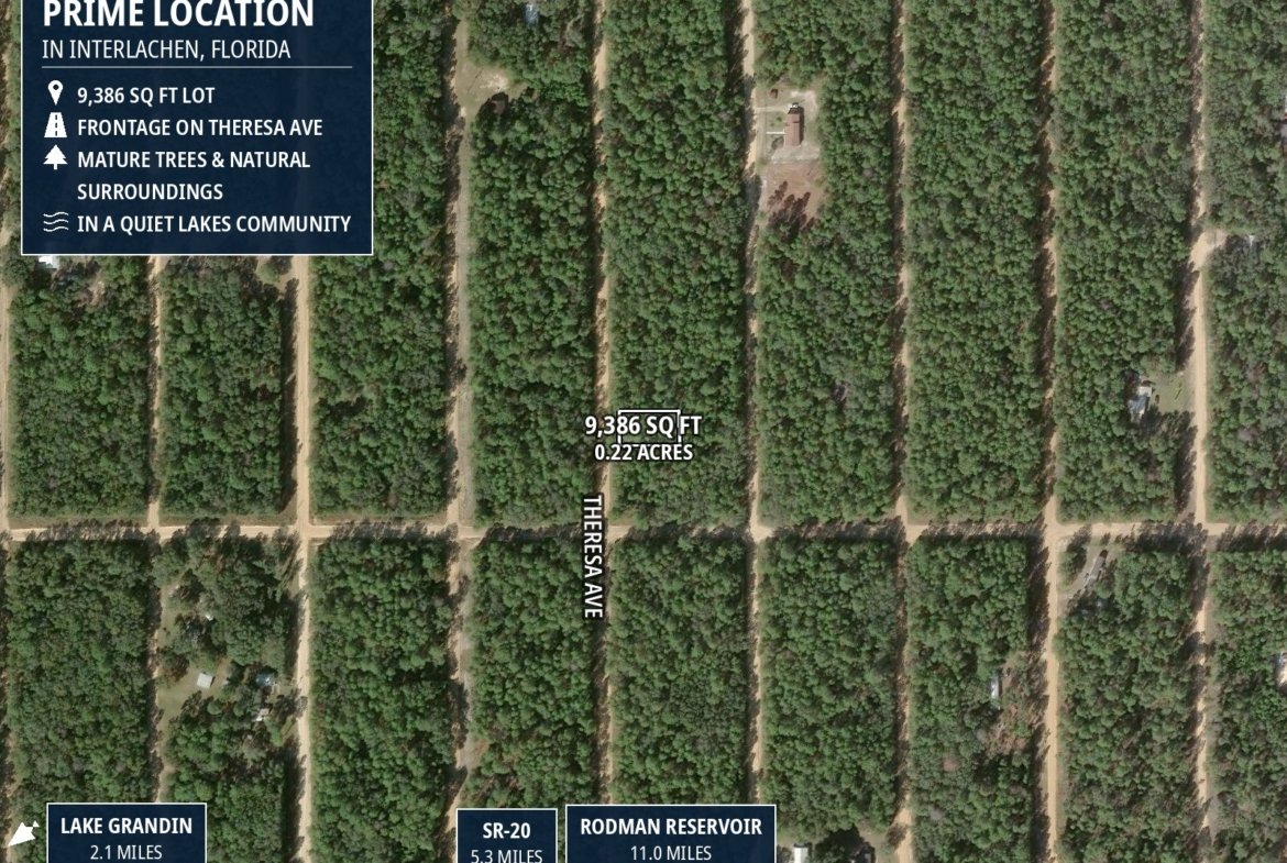 Lot for RV Parking — Near Lake Grandin