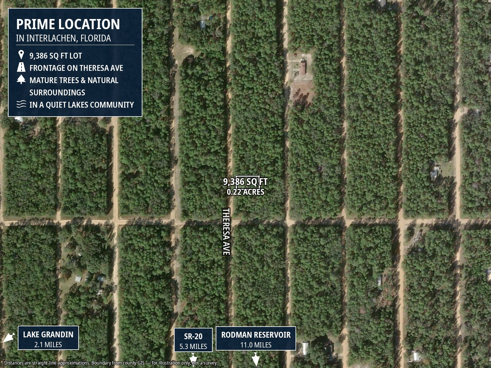 Lot for RV Parking — Near Lake Grandin