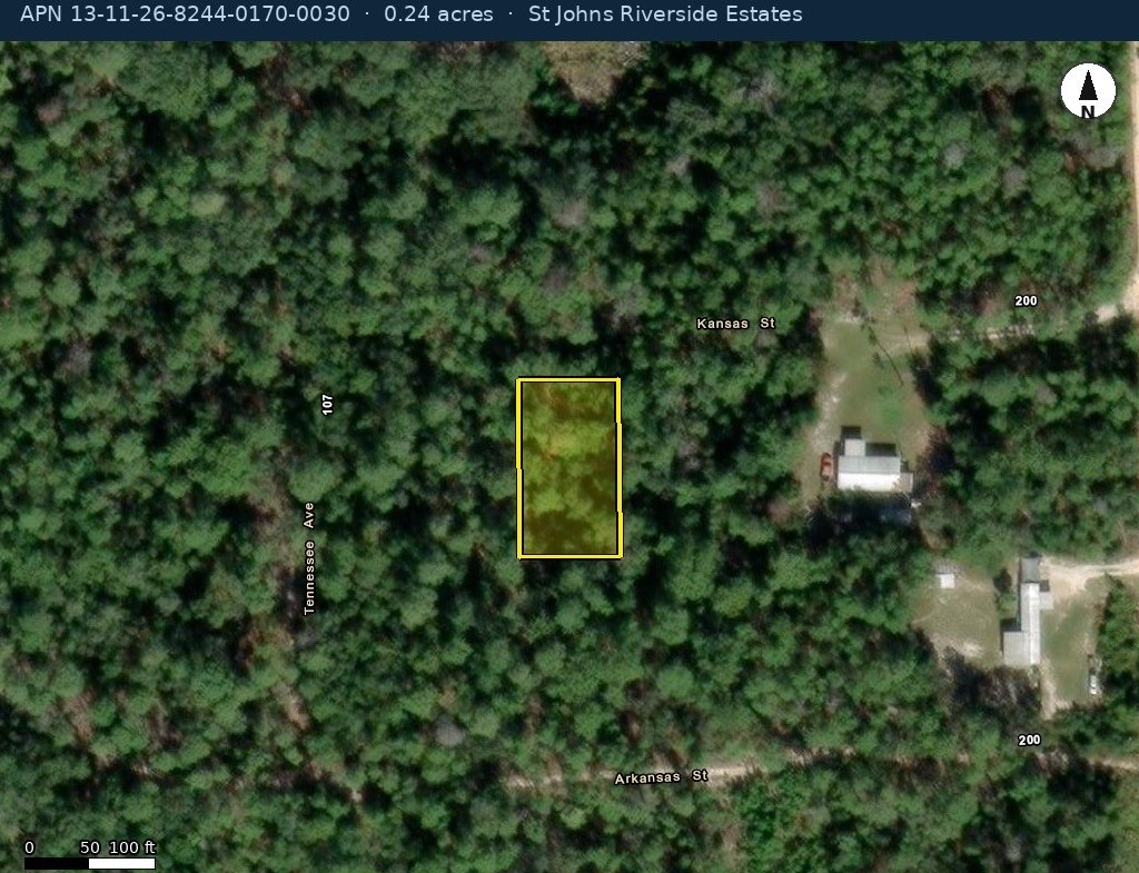 Lot for Camping — Near the St. Johns River