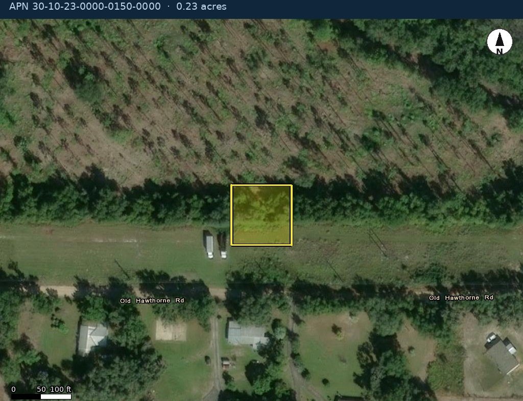 Lot for Contractor and Equipment Storage — Off SR-20, Hawthorne
