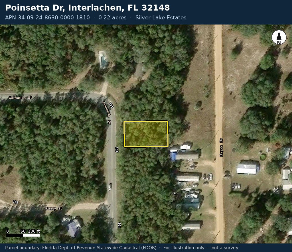 Lot for Fishing Access — Steps to Silver Lake
