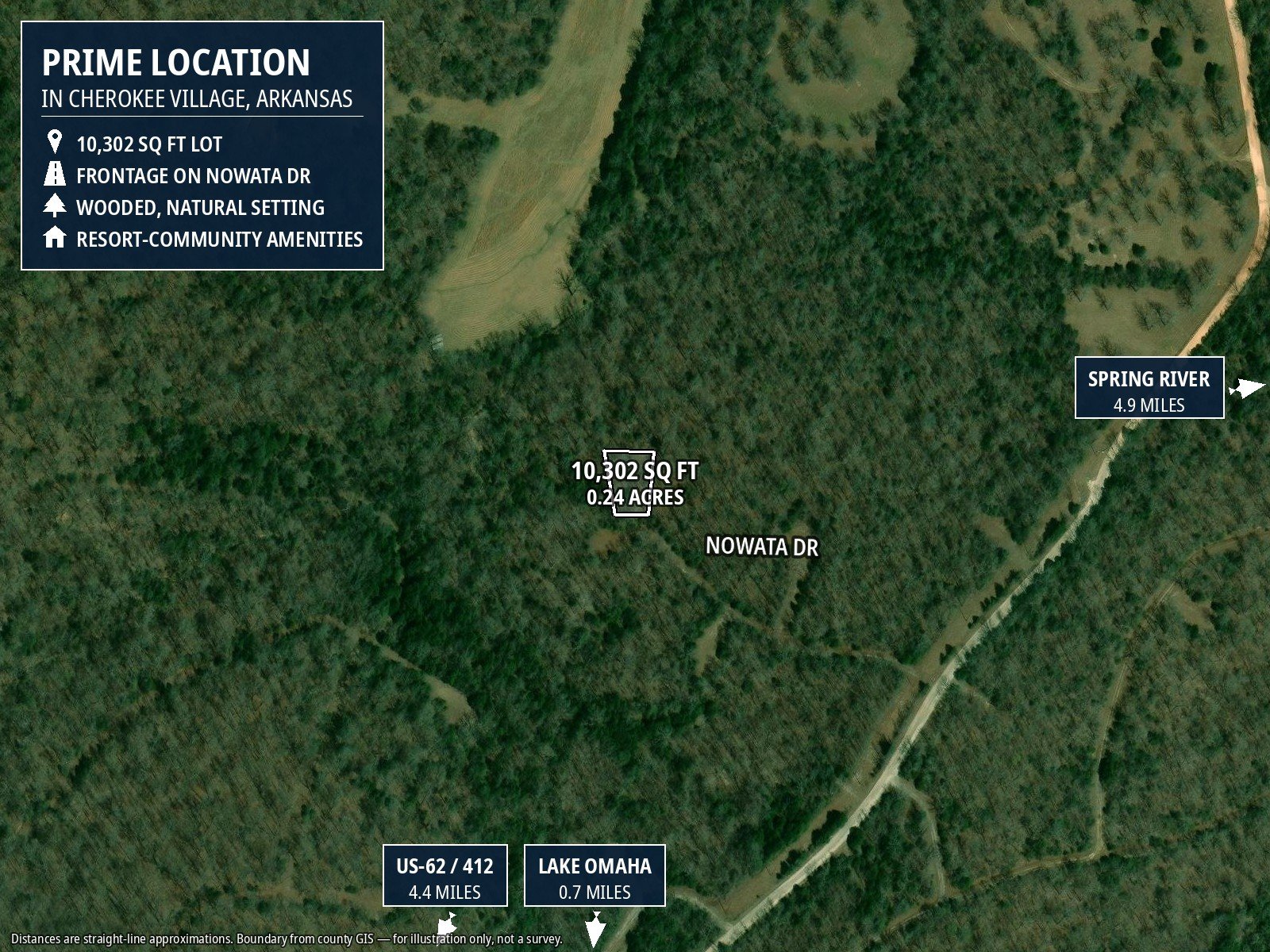 lot9-showcase Lot for Camping — Near Lake Omaha in Cherokee Village
